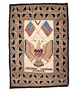 Navajo Pictorial Weaving / Rug 