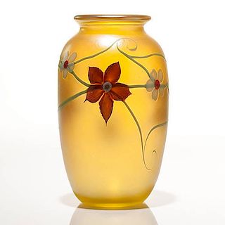 Orient & Flume Iridescent Glass Vase 