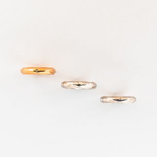 Three Roberto Coin Rings