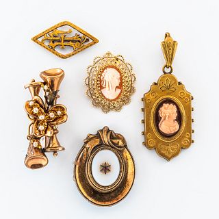Group of Mostly Antique Jewelry