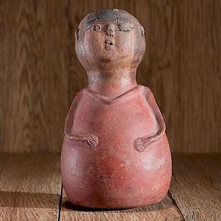 Mojave Effigy Pottery Jar From the Collection of Jim Ritchie (1938 - 2015), Toledo, Ohio 
