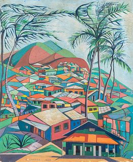 George Warrek (1899-1990), <i>Utuado, Puerto Rico</i>, 1950