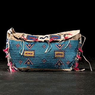 Sioux Beaded Hide Possible Bag 