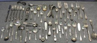STERLING. Miscellaneous Silver Flatware.
