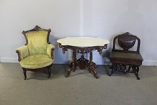 Victorian Furniture Lot.