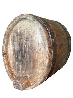 Primitive French Wine Barrel with Spout