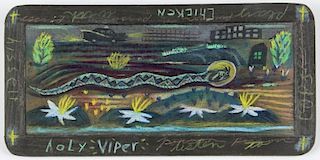 Tony Fitzpatrick (American, b. 1958) Holy Viper