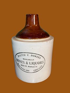 RED WING Advertising Jug Wines & Liquors Chicago 