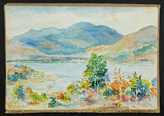 Reynolds Beal (American, 1867-1951) "Ashokan Reservoir"