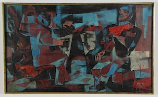 Joseph Wolins (American, 1915-1999) "String Quartet"