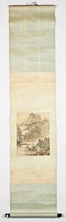 Hong Wu (1743-1811) Hanging Landscape Scroll