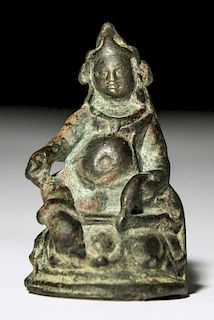 Bronze Seated Buddha, Pala Period (11/12th C)