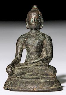 Bronze Buddha Statue, Pala Period (11/12th C)