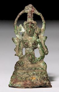 Bronze Buddha, Pala Period (11/12th C)