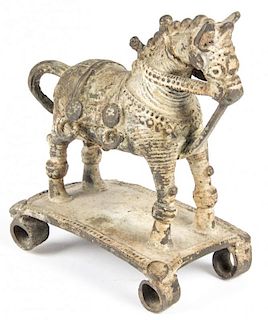 Bronze Horse, Bengal, 18th C.