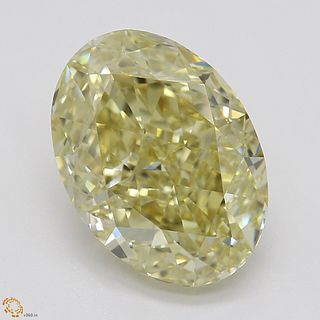 2.53 ct, Natural Fancy Brownish Yellow Even Color, VS1, Oval cut Diamond (GIA Graded), Appraised Value: $30,000 