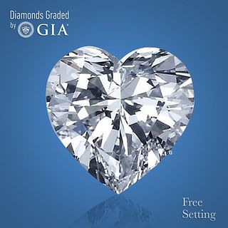 3.50 ct, E/VS2, Heart cut GIA Graded Diamond. Appraised Value: $192,900 