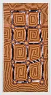 Johnny Nagabuntji Aborigine Painting
