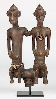 Baule Asye Usu Couple Figural Group