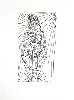 Pablo Picasso (After) - Femme Debout