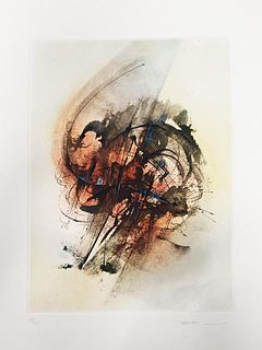 Leonardo Nierman - Abstractions IV