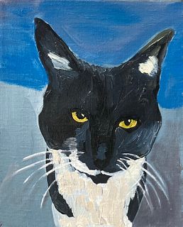 Yevgeniy Kievskiy (Southampton US) - Black and White Cat