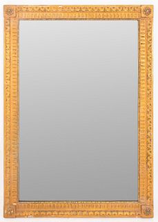 Louis XVI Revival Gilt Wood Mirror