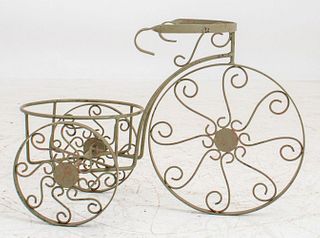 Tricycle Outdoor Plant Stand / Flower Pot Holder