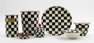 MacKenzie-Childs "Courtly Check" Enamelware, 9