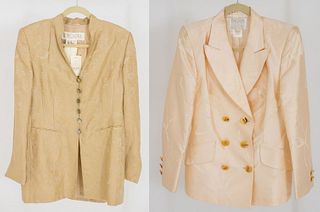 Vintage Escada Couture Silk Jackets, 2