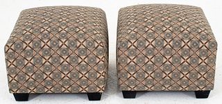 Square Upholstered Stools