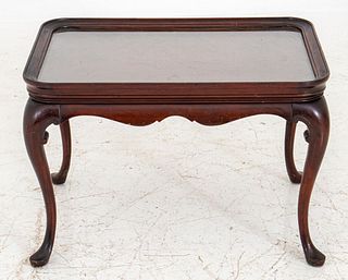 Queen Anne Style Mahogany Butler Table