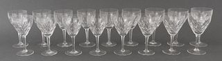 Vintage Cristal D'Arques Stemware Glasses, 17