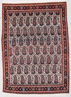 Antique Senneh Rug: 4'8" x 6'5" (142 x 196 cm)