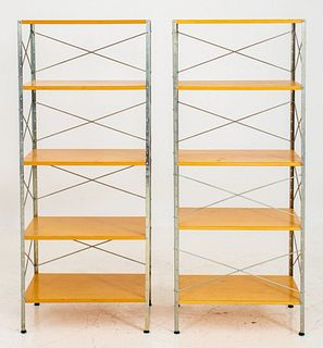 Modernica Eames Style "Case Study" Shelves, Pair