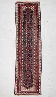 Antique Karabagh Rug: 3'5" x 12'4" (104 x 376 cm)
