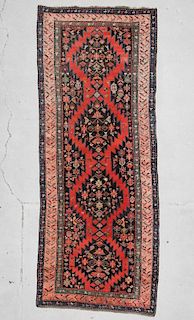 Antique Karabagh Rug: 3'9" x 9'4" (114 x 284 cm)
