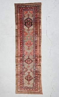 Antique Serab Rug: 3'5" x 11'7" (104 x 353 cm)