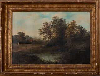Charles Warland Landscape Scene Oil on Canvas
