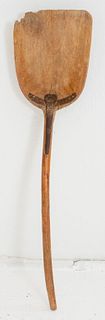 Americana Folk Art Wood & Iron Grain Shovel