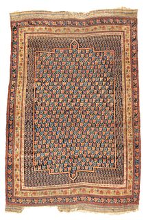 Antique Afshar Rug, 5'4" x 7'11 ( 1.63 x 2.41 M )