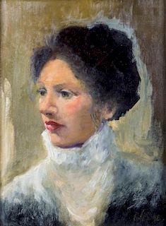Artist Unknown, (20th century), Portrait of a Woman with White Ruff