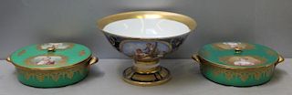 Porcelain Lot To Inc a Pair of Sevres Lidded