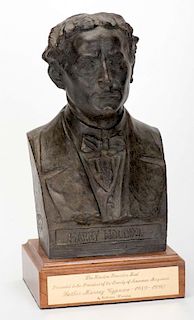 The Houdini Founders Bust. CollectorsН Workshop, 1989. Heavy and finely made bust (6 _ x 5 _ x 13о)