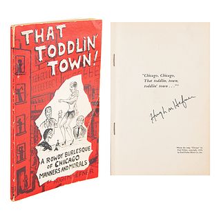 Hugh Hefner Signed Book