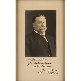 William H. Taft Signed Photograph