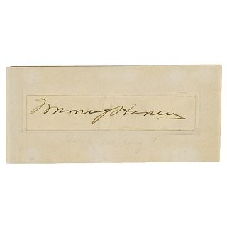 Warren G. Harding Signature