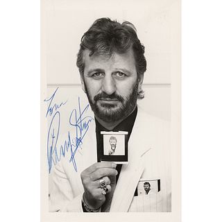 Beatles: Ringo Starr Signed Photograph