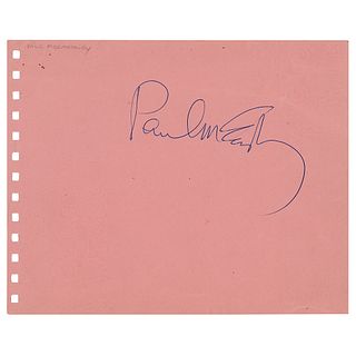 Beatles: Paul McCartney Signature