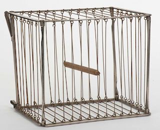 Vanishing Birdcage. British [?], ca. 1930. Nickel-plated cage vanishes from the magicianНs hands. Se